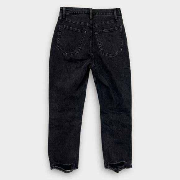 Abercrombie & Fitch Curve Love The Ankle Straight Ultra High Rise Jeans 26/2S - Picture 3 of 9